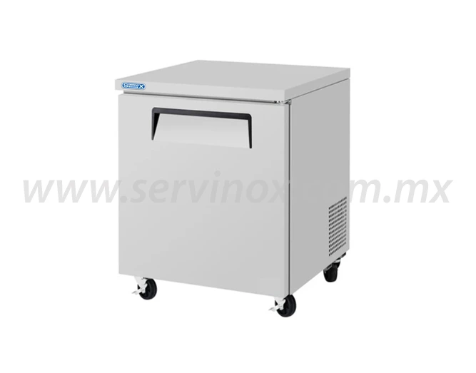 Mesa Refrigerada Bajo Barra 1 Puerta Solida SOBRINOX MRBBS 28 1S